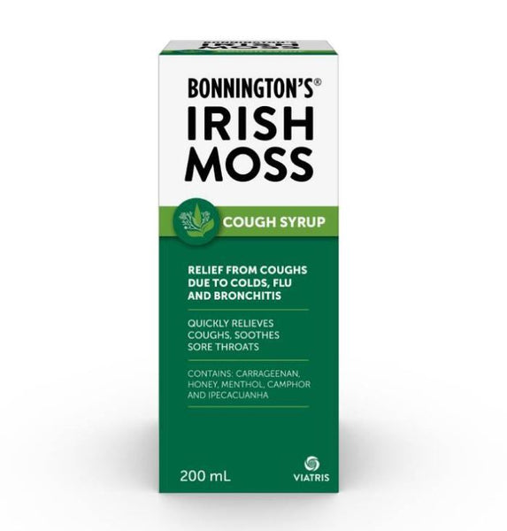 BONNINGTON'S Irish Moss Cough Syrup 200ml