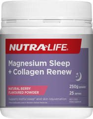 NUTRALIFE Magnesium Sleep + Collagen Renew