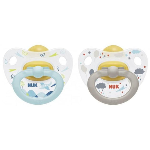 NUK Happy Kids Latex Soother 18-36 months - Assorted colours - Fairy springs pharmacy