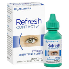 REFRESH CONTACTS EYE DROPS 15ML - Fairyspringspharmacy