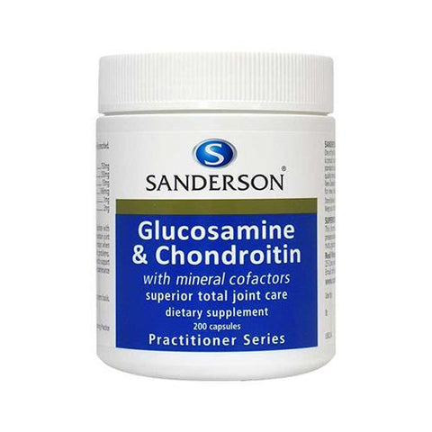 SANDERSON Glucosamine and Chondroitin 200 Capsules