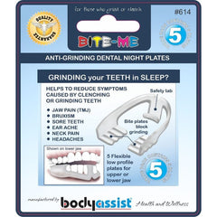 BITE-ME Anti-Grinding Dental Night Plates (5 Pack)