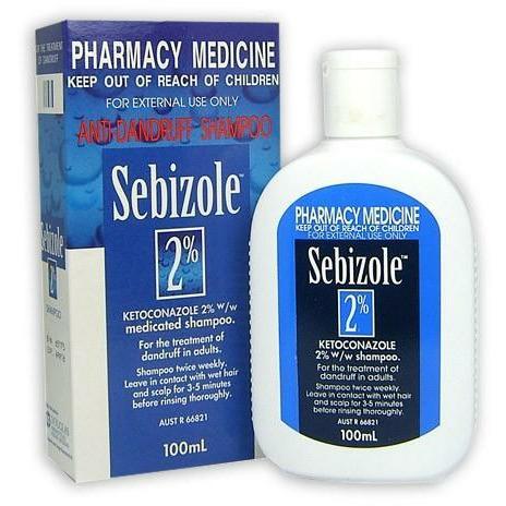 SEBIZOLE Shampoo 2% 100ml - Fairyspringspharmacy