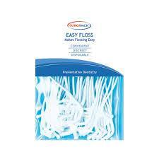 SURGIPACK Easy Floss - 50 Floss Picks - Fairy springs pharmacy