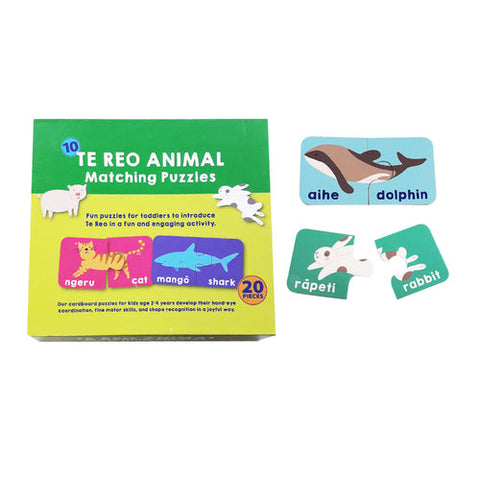 TE REO Matching Game - Animals