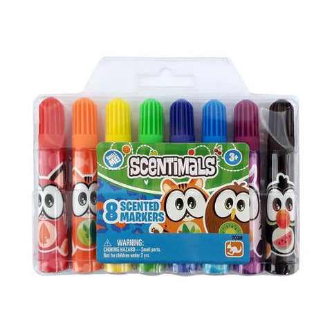 SCENTIMALS Mini Markers 8 pack