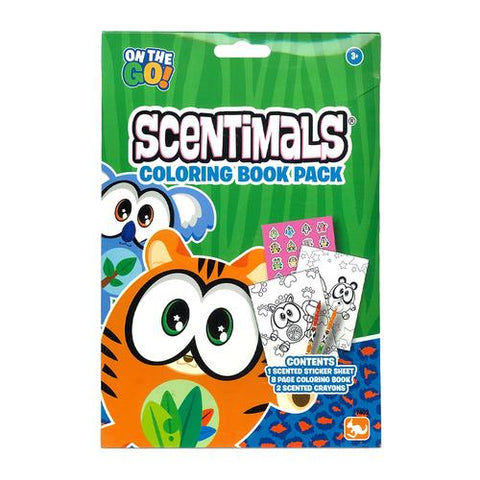 SCENTIMALS On-The-Go Colouring Book Pack