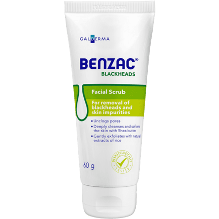 BENZAC BLACKHEADS Facial Scrub