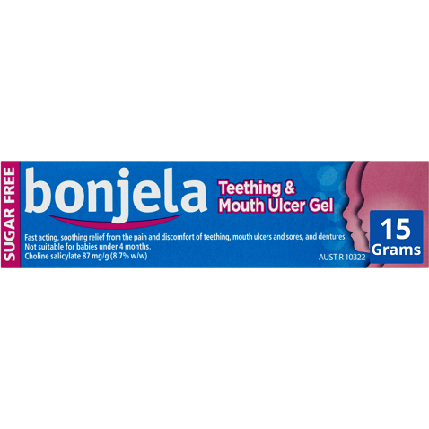 Bonjela Teething & Mouth Ulcer Gel 15g