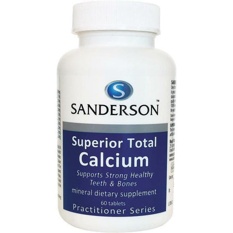 SANDERSON Super Total Calcium 60 Tablets