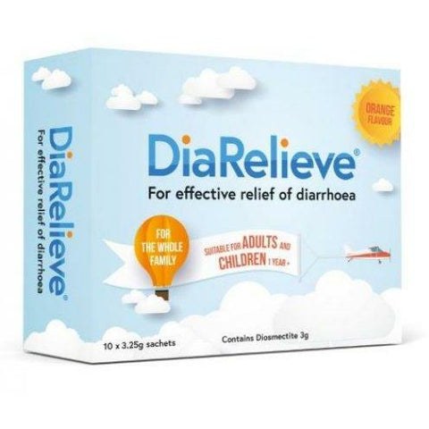 DiaRelieve Sachet 3.25g 10pk - Fairy springs pharmacy