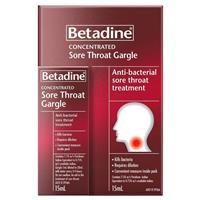 BETADINE Sore Throat Gargle 15ml - Fairyspringspharmacy