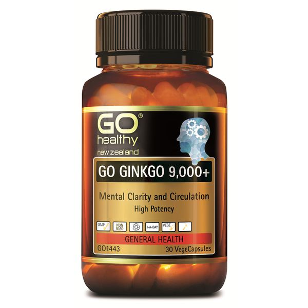 GO Ginkgo 9000+ 30 Capsules - Fairy springs pharmacy