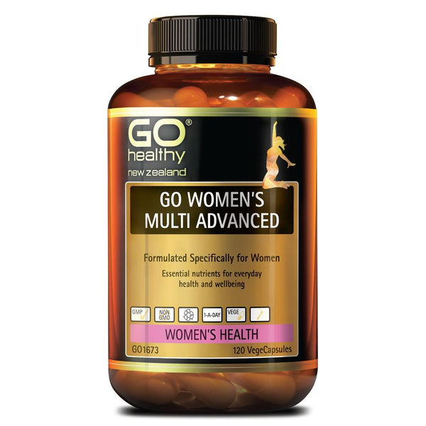 GO HEALTHY Women's Multi Advanced 120 VegeCapsules