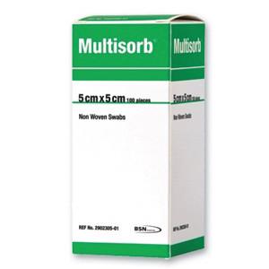 Multisorb 5cm x 5cm - 100 pieces - Fairy springs pharmacy