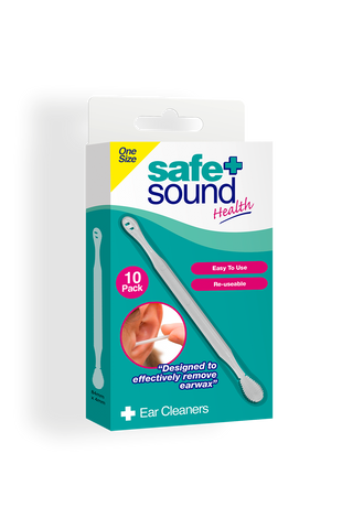 SAFE AND SOUND Reusuable Ear Cleaner 10 Pack