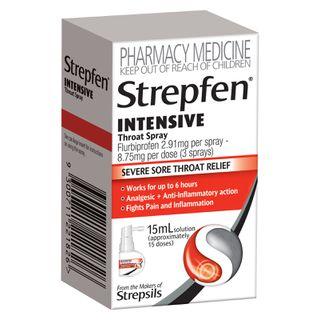 Strepfen Intensive Throat Spray 15ml - Fairy springs pharmacy