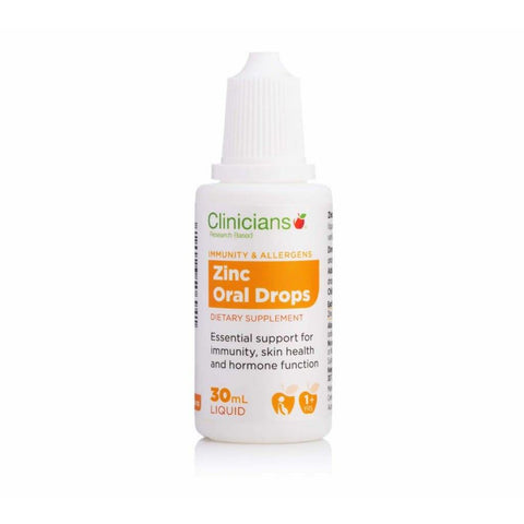 Clinicians Zinc Oral drops (1mg/drop) 30ml - Fairy springs pharmacy