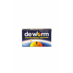 DE-WORM 100mg 2 tabs - Fairy springs pharmacy