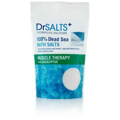 Dr Salts+ Muscle Therapy with Eucalyptus Bath Salts 1kg - Fairy springs pharmacy