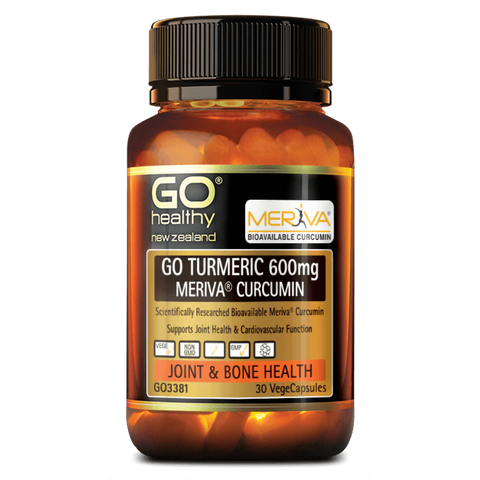 GO Turmeric 600mg 30 Capsules - Fairy springs pharmacy