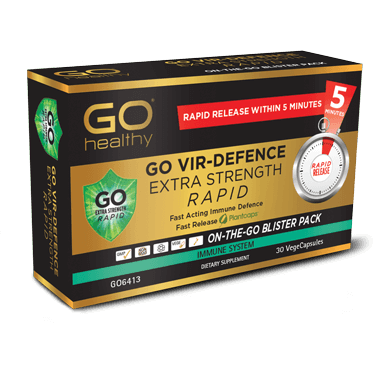 GO VIR-DEFENCE RAPID RELEASE 30 Capsules - Fairy springs pharmacy