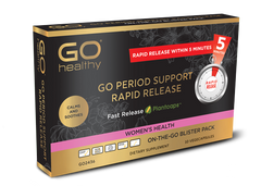 GO HEALTHY Period Support Rapid Release 10 VegeCapules