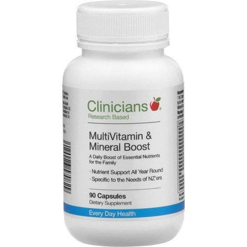 Clinicians Vitamin & Mineral Boost 90 caps - Fairy springs pharmacy