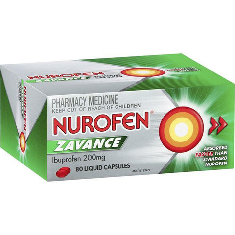 NUROFEN ZAVANCE Liquid Capules 80s