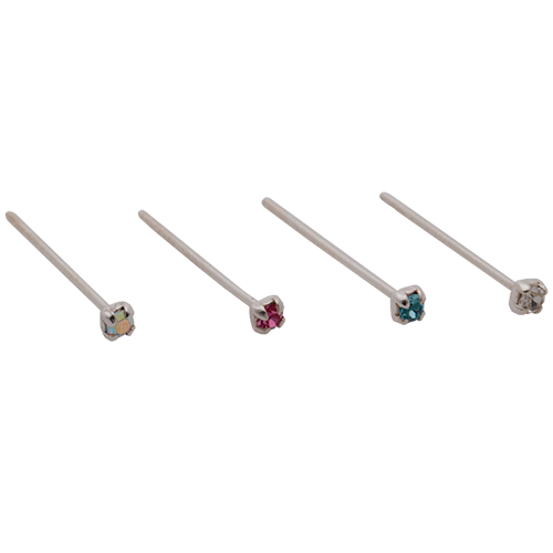 Nose Studs - Assorted 4 Pack - Fairy springs pharmacy