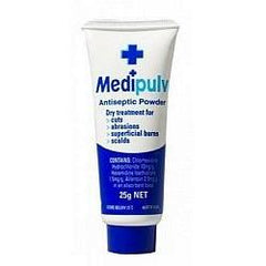 MediPulv Antiseptic Powder 25g - Fairy springs pharmacy