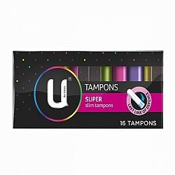 U by Kotex Super Tampons 16's - Fairy springs pharmacy