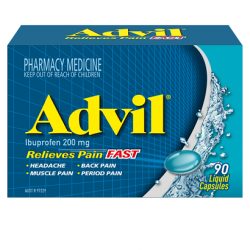 ADVIL Liquid Cap 90s - Fairyspringspharmacy