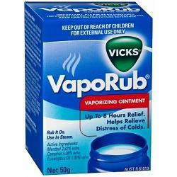 VICKS Vaporub 50g - Fairyspringspharmacy