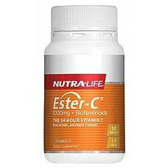 NutraLife Ester C +Bioflavanoid 1000mg 50 - Fairy springs pharmacy