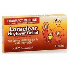 LORACLEAR Hayfever 30 tablets - Fairy springs pharmacy