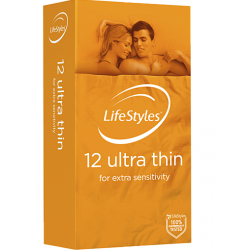 Ansell Lifestyle Ultra Thin 12pk - Fairy springs pharmacy