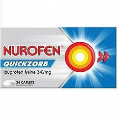 NUROFEN Quickzorb 24 Caplets - Fairyspringspharmacy