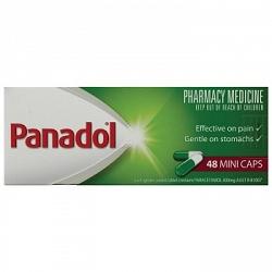 PANADOL Mini Caps 48s - Fairyspringspharmacy