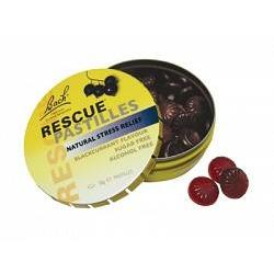 BACH Rescue Pastilles Blackcurrent 50g - Fairy springs pharmacy