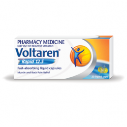 Voltaren Rapid 12.5mg Liquid Capules 20 - Fairyspringspharmacy