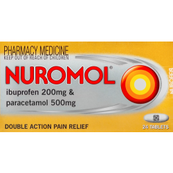 NUROMOL Tablets 24s - Fairyspringspharmacy