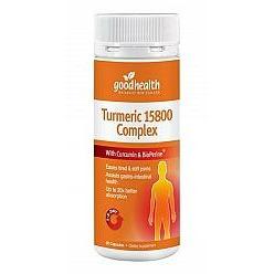 Good Health Turmeric 15800 Complex 90caps - Fairy springs pharmacy