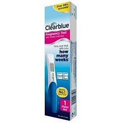 CLEARBLUE Digital Pregnancy 1 Test - Fairy springs pharmacy