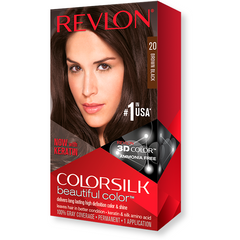 REVLON COLORSILK Hair Colour - 20 Brown Black